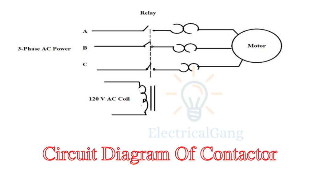 Circuit Diagram of Contactor 