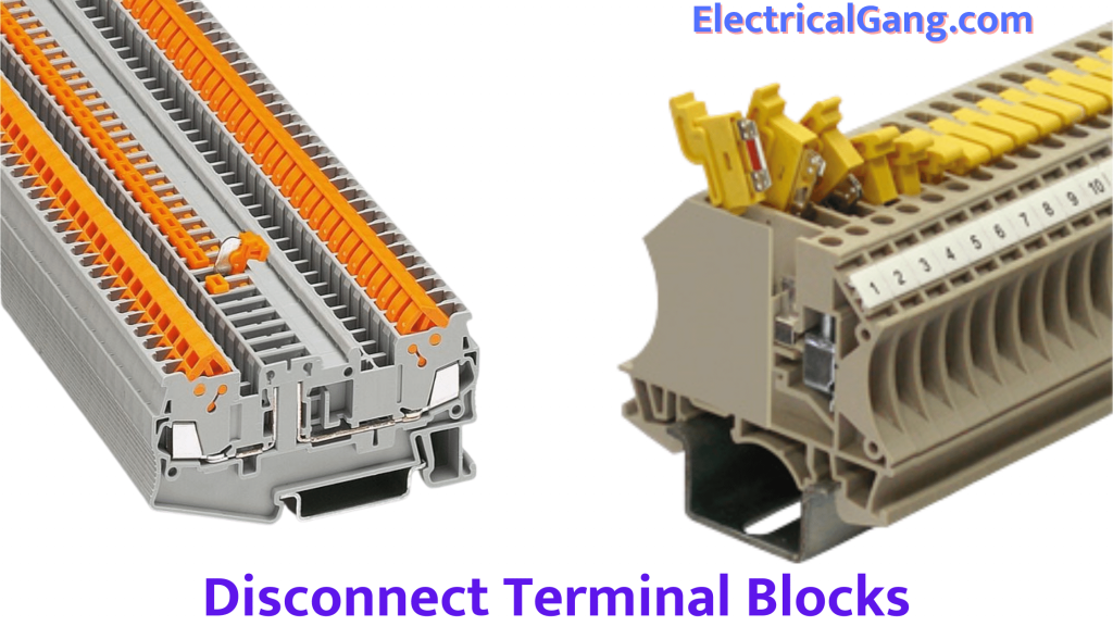 Disconnect Terminal Blocks 