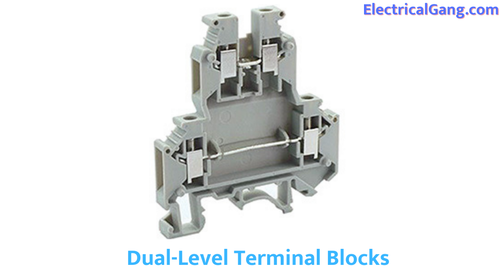 Dual-Level Terminal Blocks