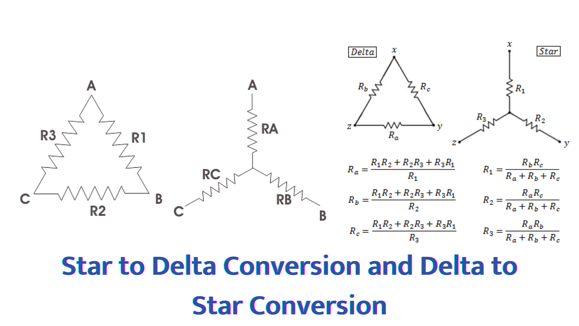 Simple Steps To Solve Delta To Star Conversion Formula (2023)