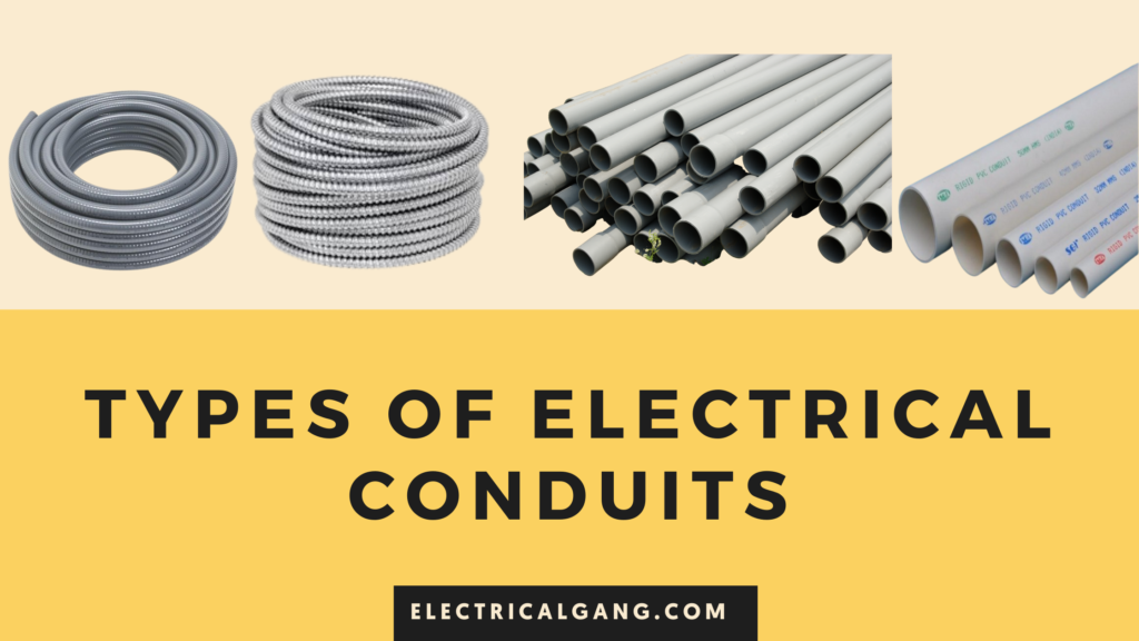 Types of Electrical Conduits