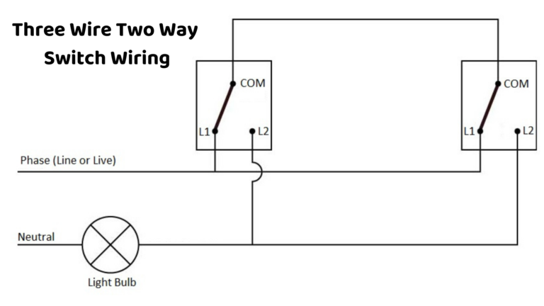 Easy to Understand 2 Way Switch Wiring