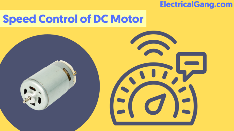 Speed Control of DC Motor