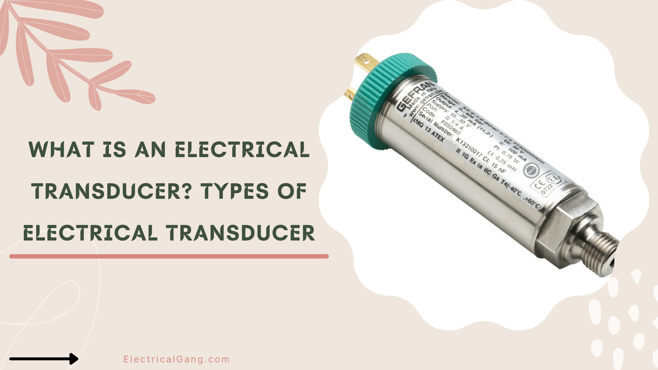 What is an Electrical Transducer? A Complete Guide