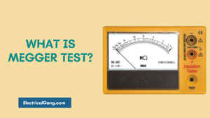 What Is Megger Test?