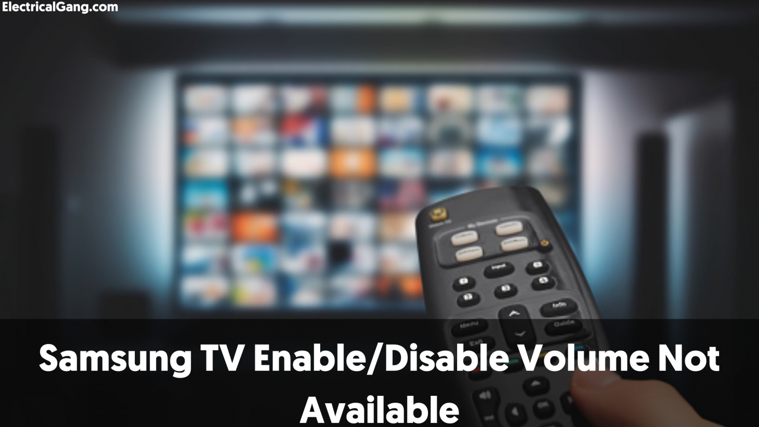 Samsung TV Volume Not Working? | Here's How to Fix It