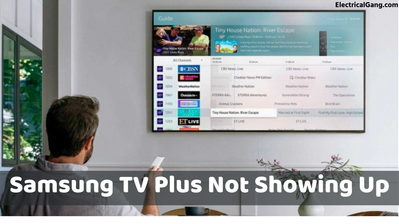 What Can I Do To Fix Samsung TV Plus Not Working? | ElectricalGang