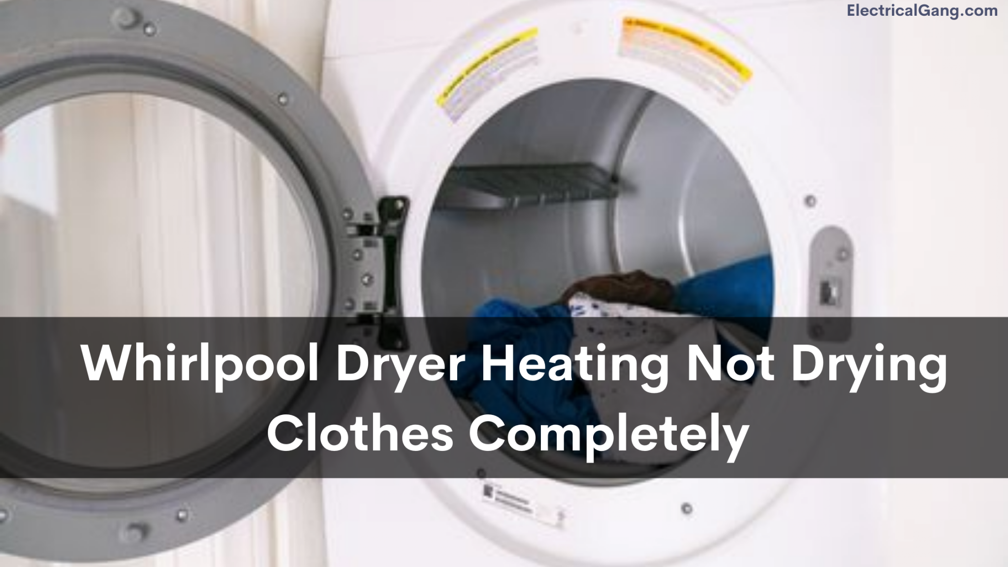 Whirlpool Dryer Not Heating? Here's What to Do!