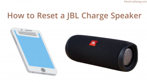 How to Reset a JBL Charge Speaker