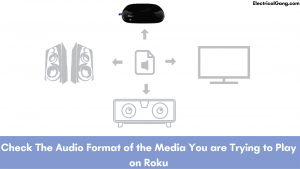 Check The Audio Format of the Media You are Trying to Play on Roku