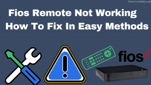Fios Remote Not Working