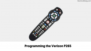 Programming the Verizon P265