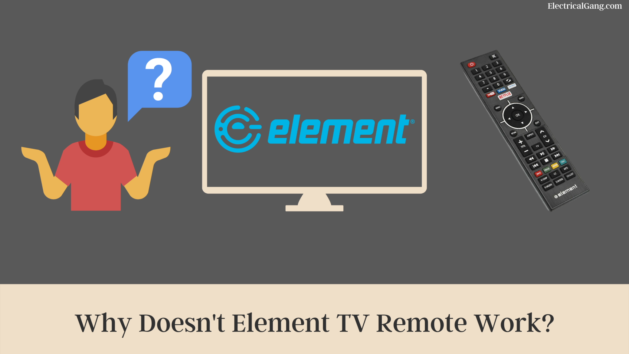 Top 5 Solution to Fix Element TV Remote Not Working?