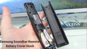 Samsung Soundbar Remote Battery Cover Stuck