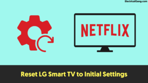 Reset LG Smart TV to Initial Settings