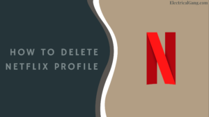How to Delete Netflix Profile 