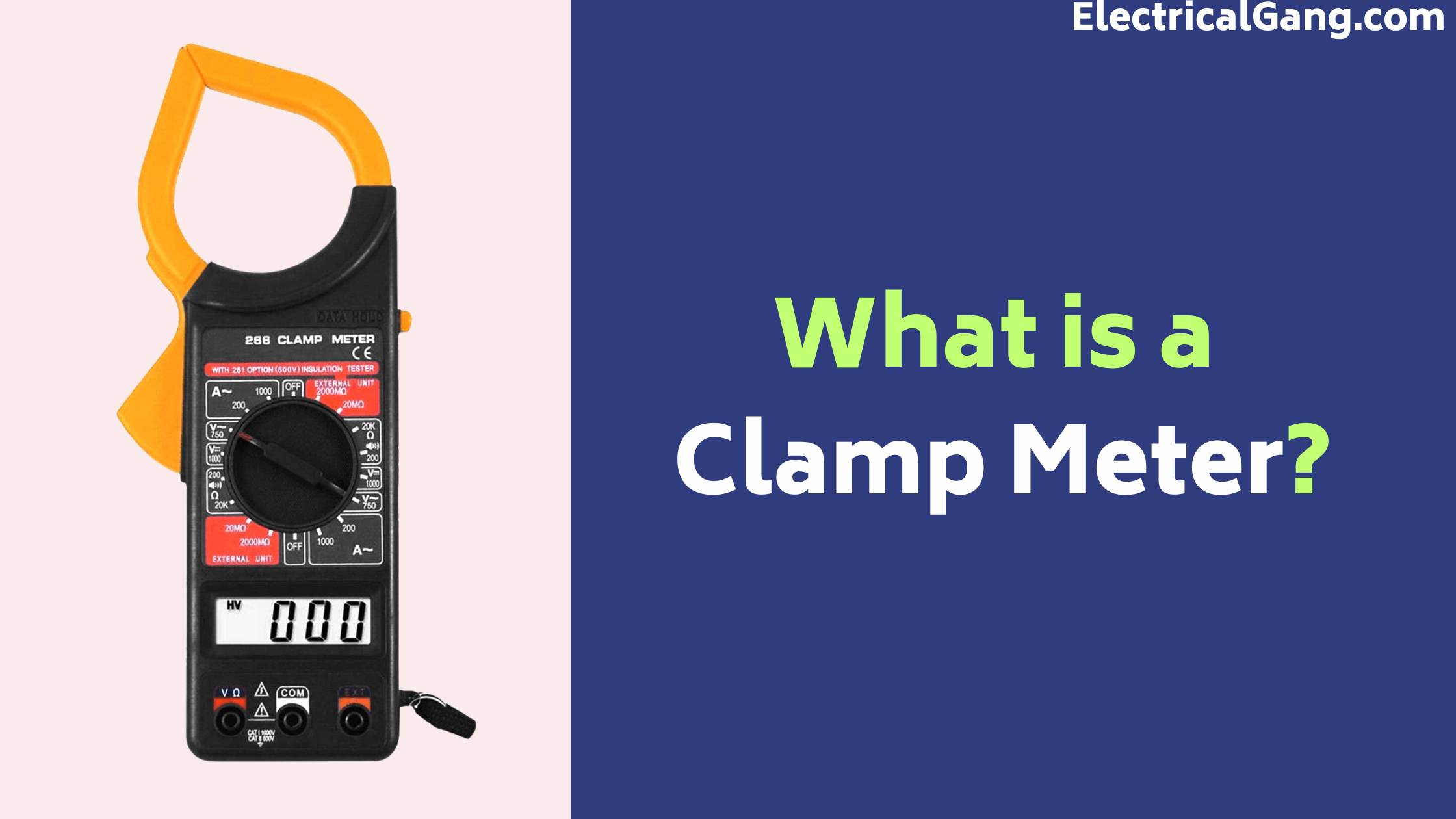 What is a Clamp Meter? The Definitive Guide