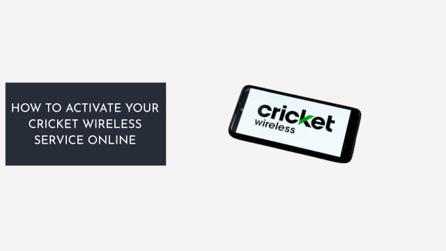 How to Activate Your Cricket Wireless Service Online